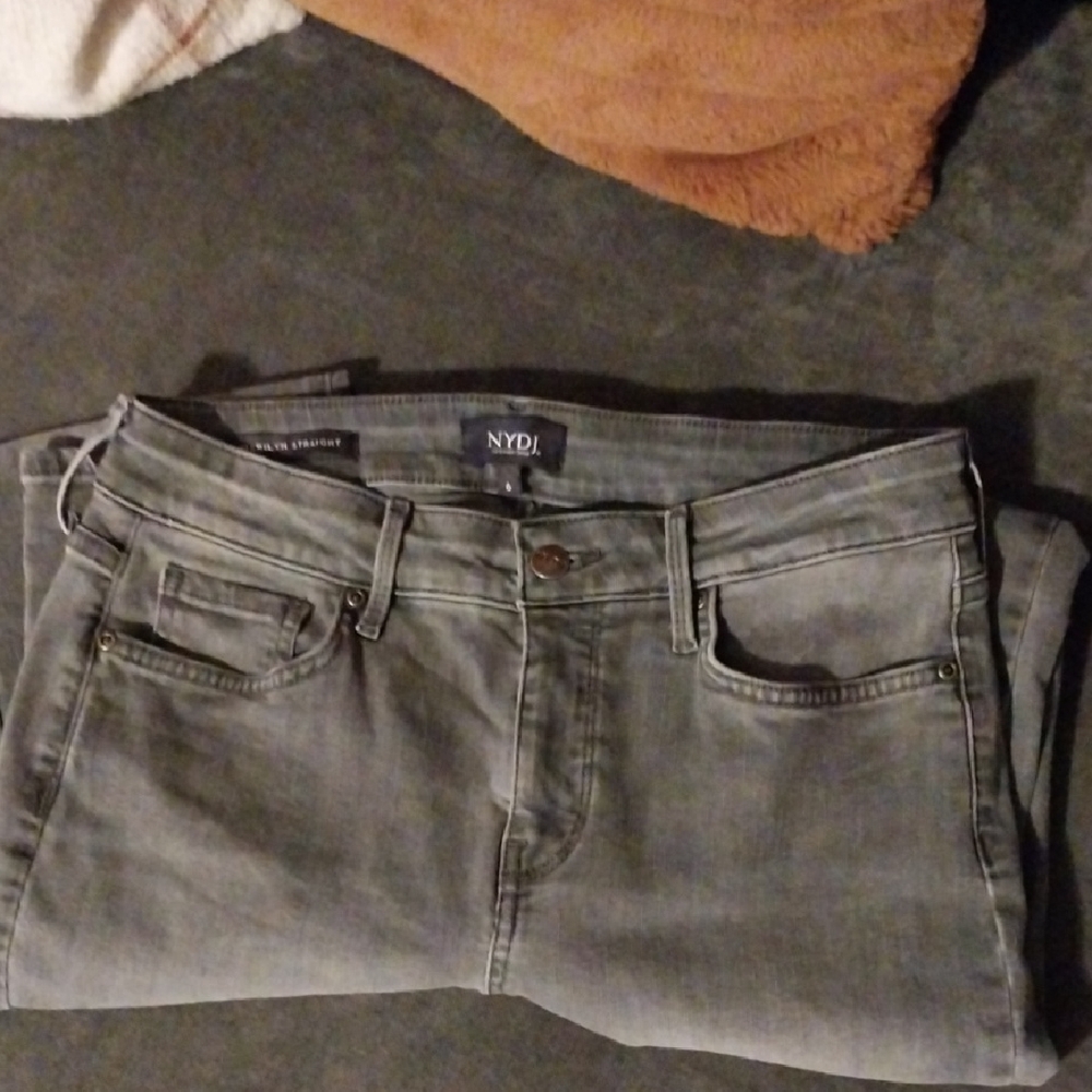 NYDJ Women's Classic Gray Skinny Jeans